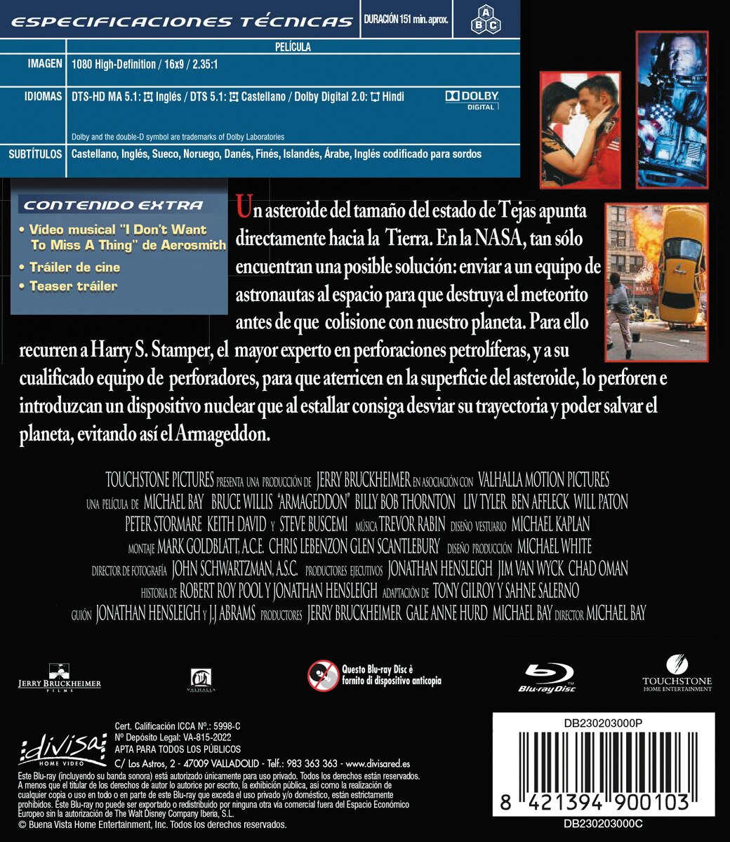 Armageddon (Blu-Ray) 2