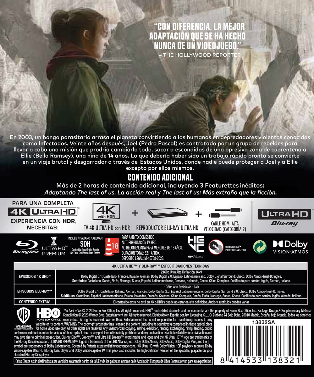 The Last Of Us. 1ª Temporada (4K Ultra HD + Blu-Ray) 2