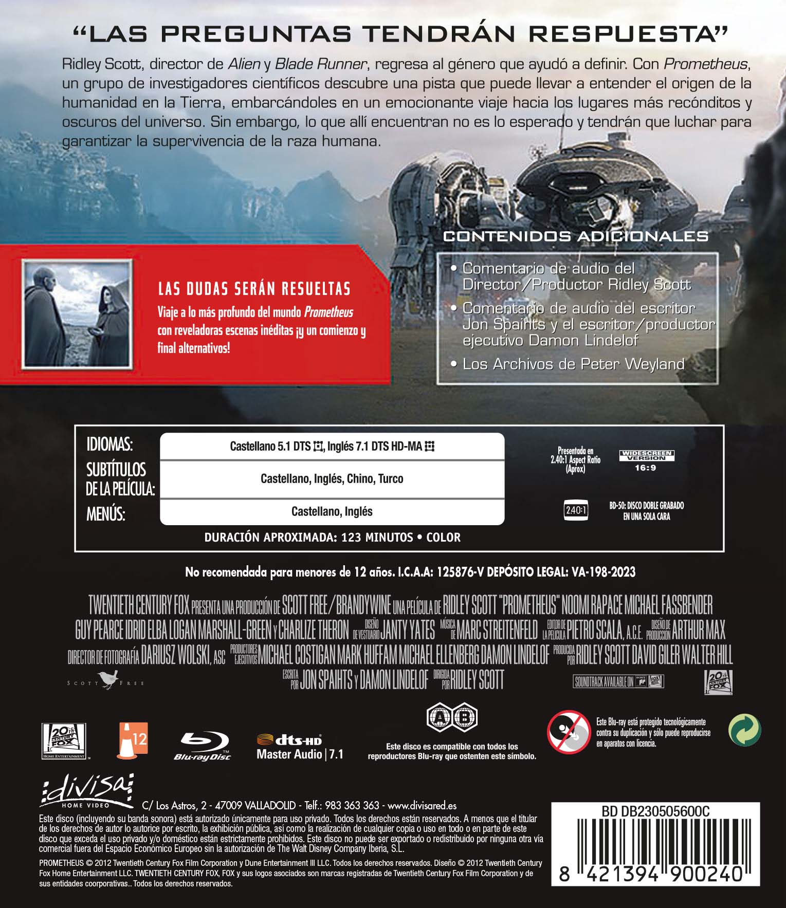 Prometheus (Blu-Ray) 2
