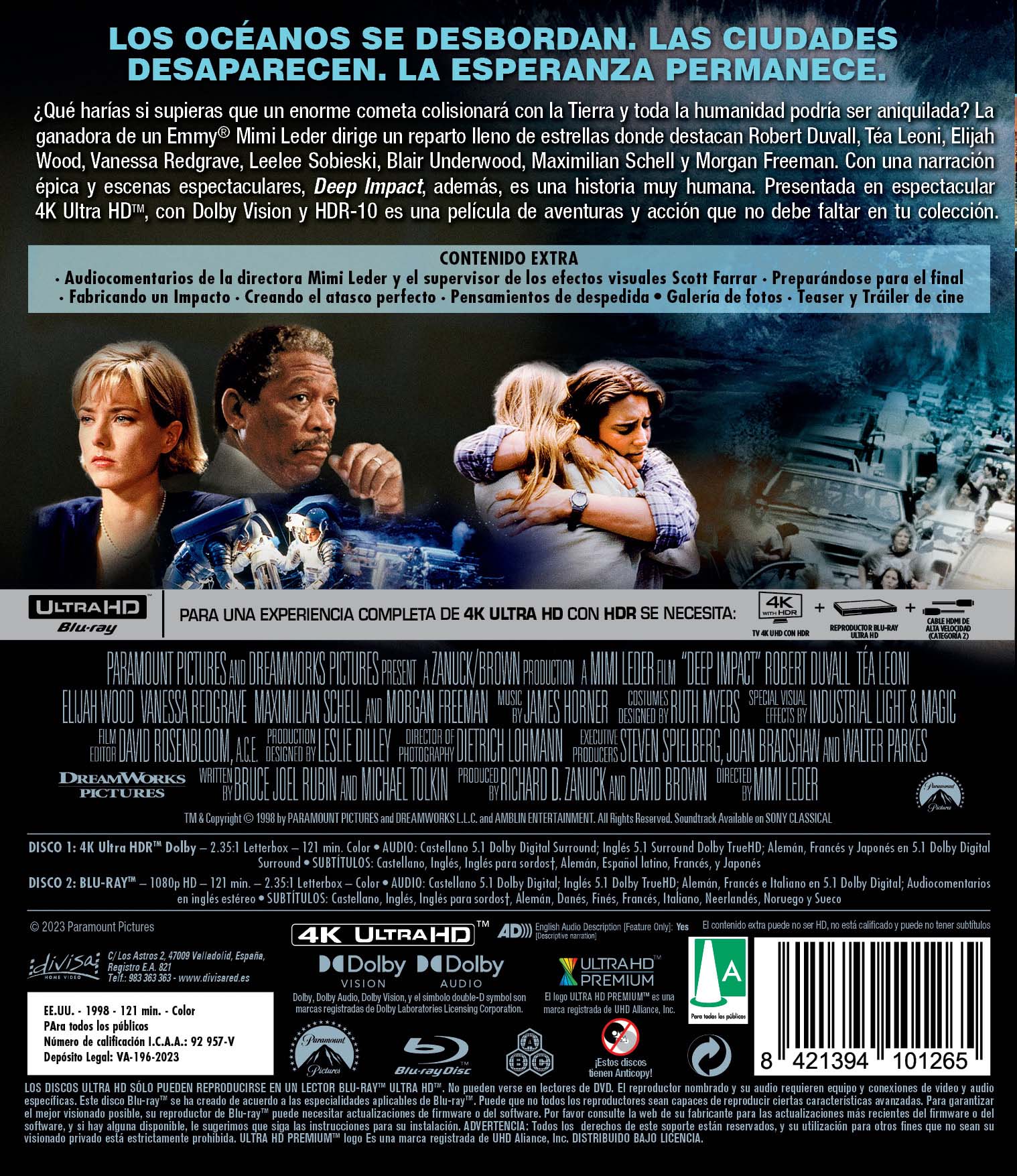 Deep impact (4K Ultra HD + Blu-Ray) 2