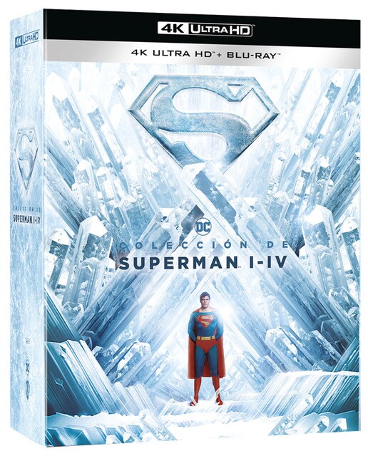 Imagen 0 de Superman I-IV (4K Ultra HD + Blu-Ray)