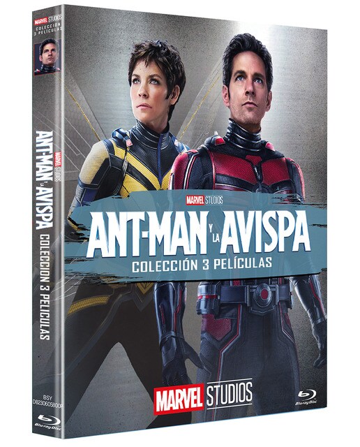 Ant-Man y la avispa: Colección 3 películas (Blu-Ray).
