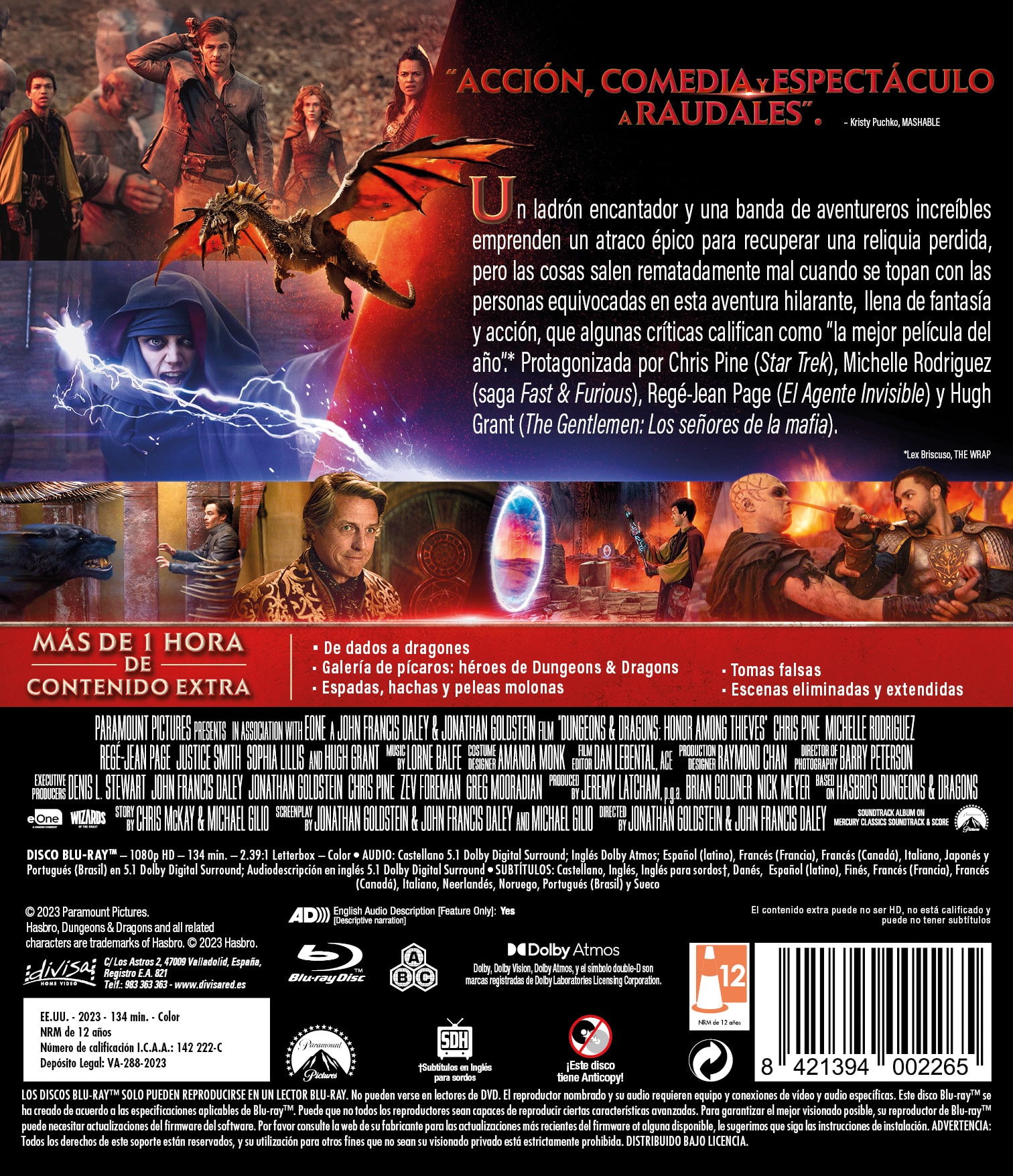 Dungeons & Dragons: Honor entre ladrones (Blu-Ray) 2
