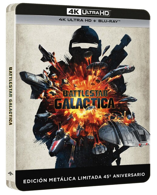Battlestar Galactica (Edición Metálica) (4K Ultra HD + Blu-Ray) 1