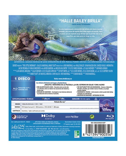 La sirenita (Blu-Ray) 2