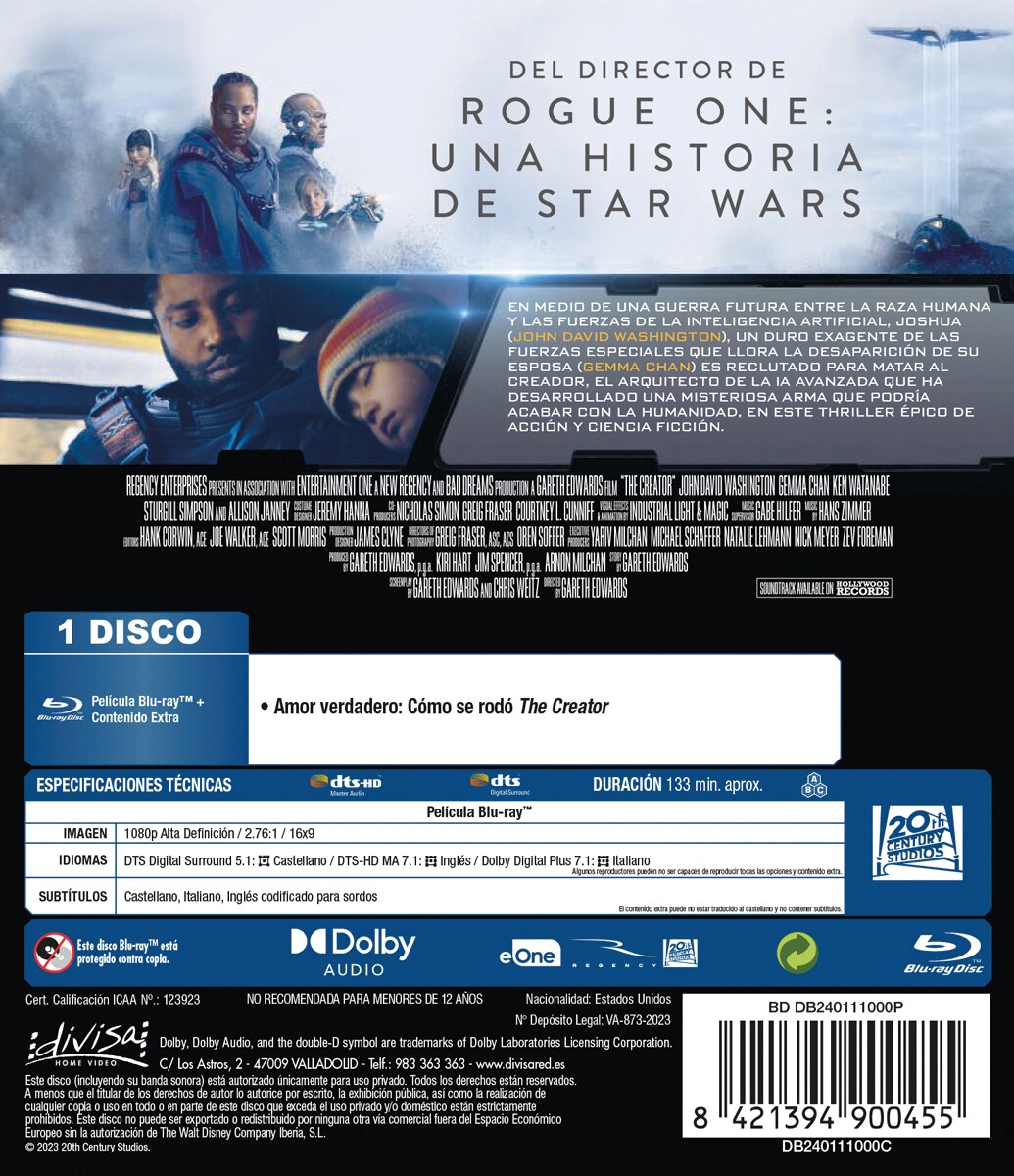 The Creator (Blu-Ray) 2