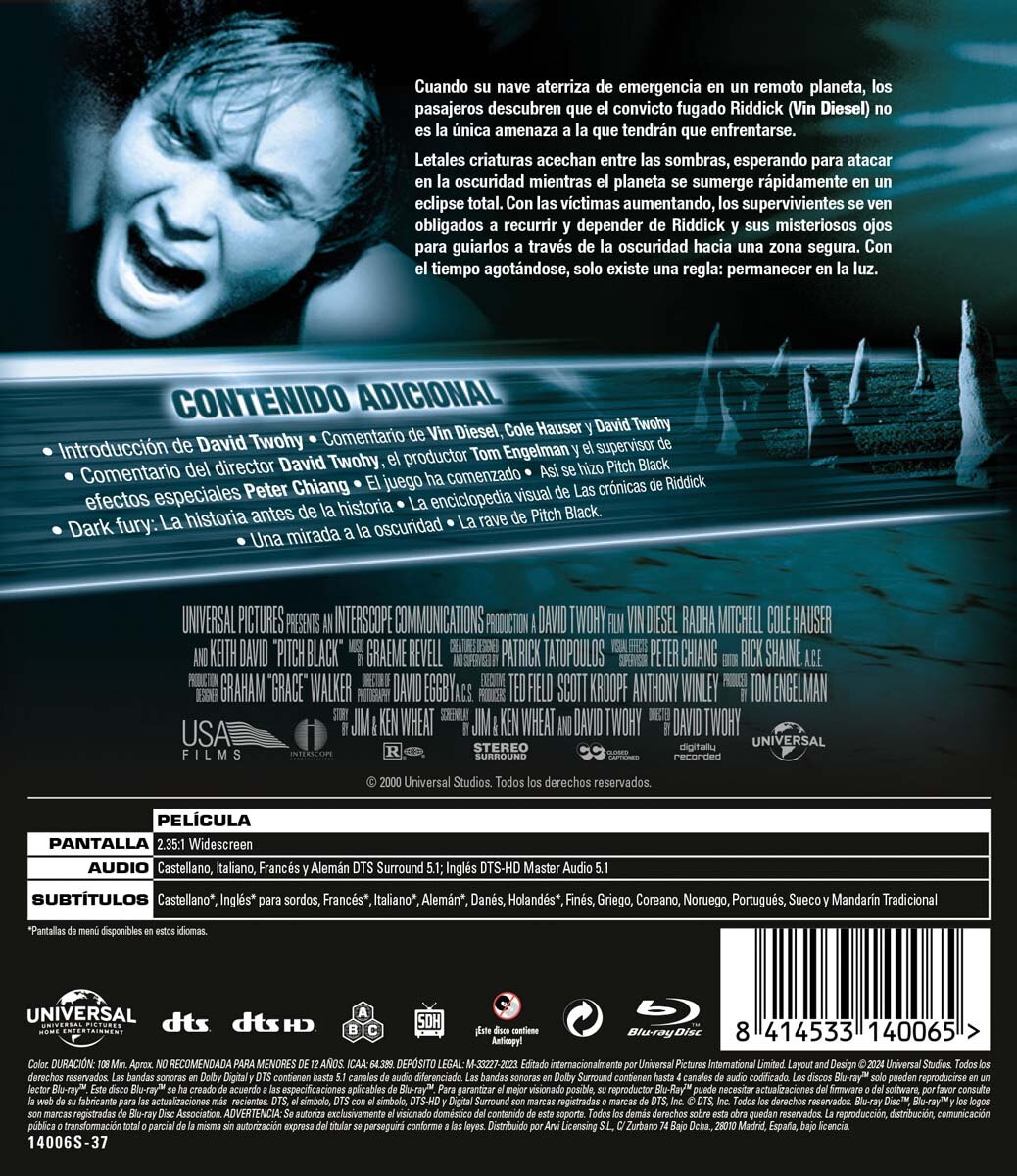 Pitch Black (Ed. 2024) (Blu-Ray) 2