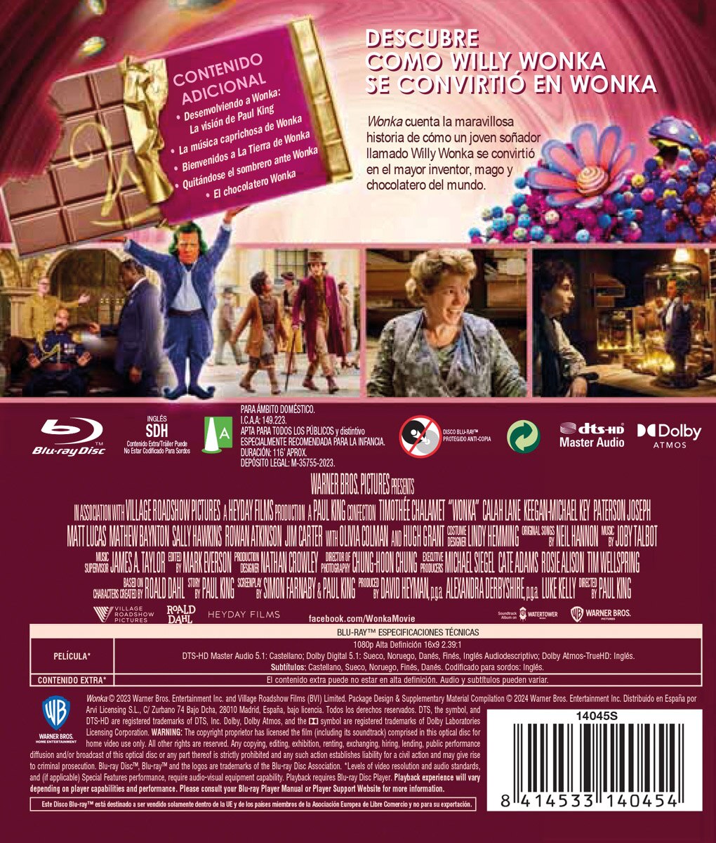 Wonka (Blu-Ray) 2