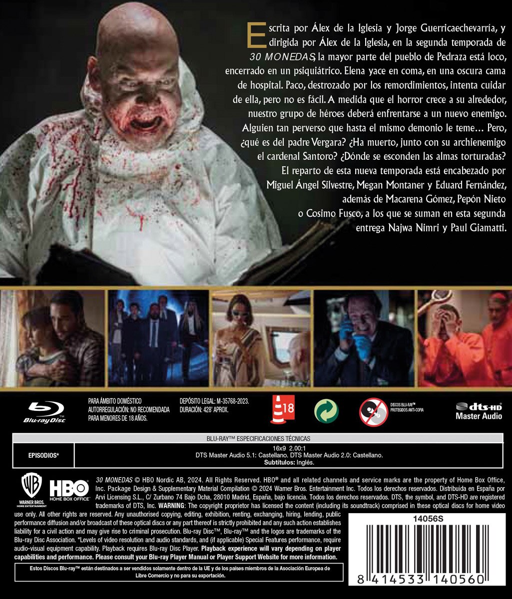 30 monedas. 2ª Temporada (Blu-Ray) 2