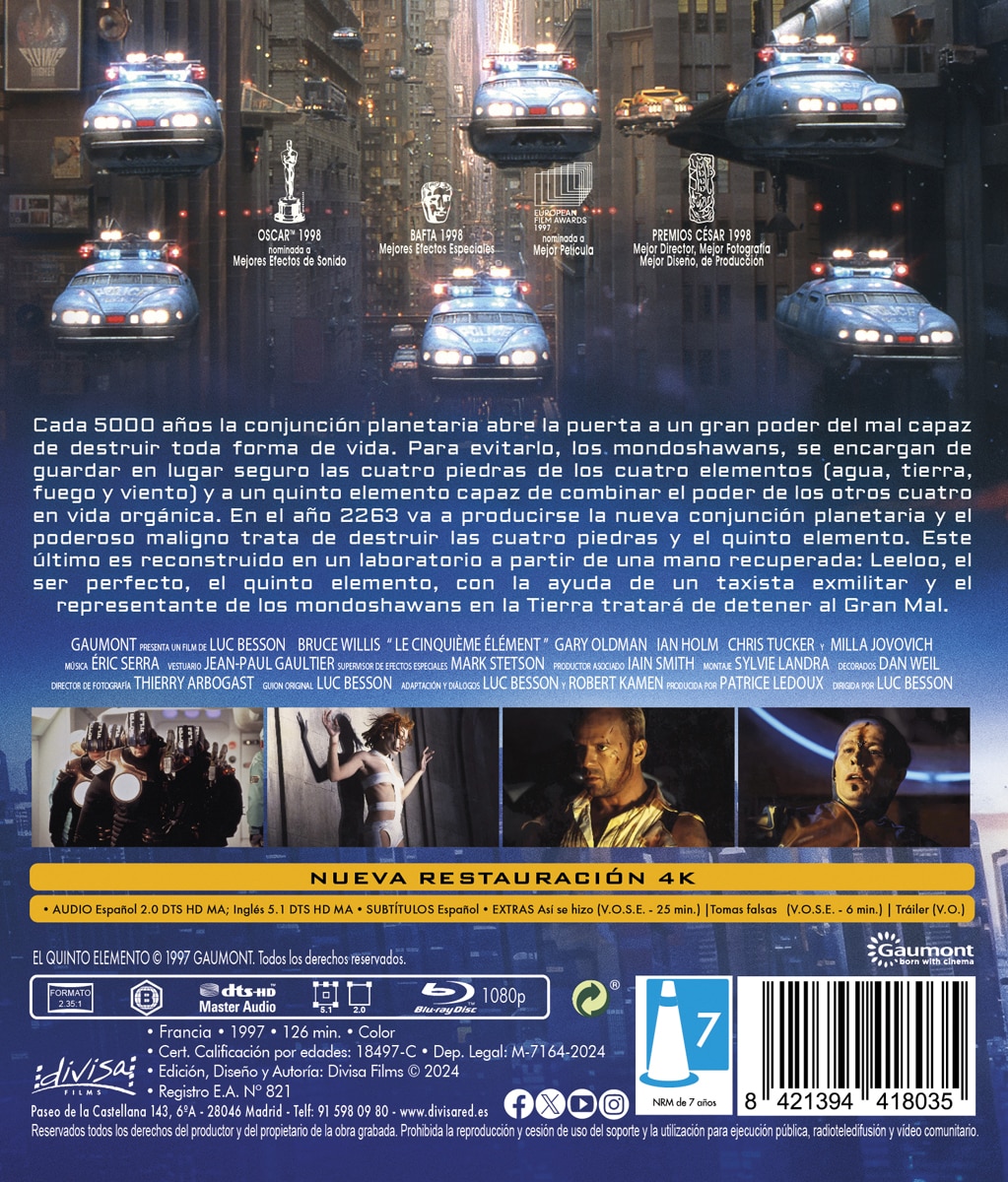 El quinto elemento (Blu-Ray) 2