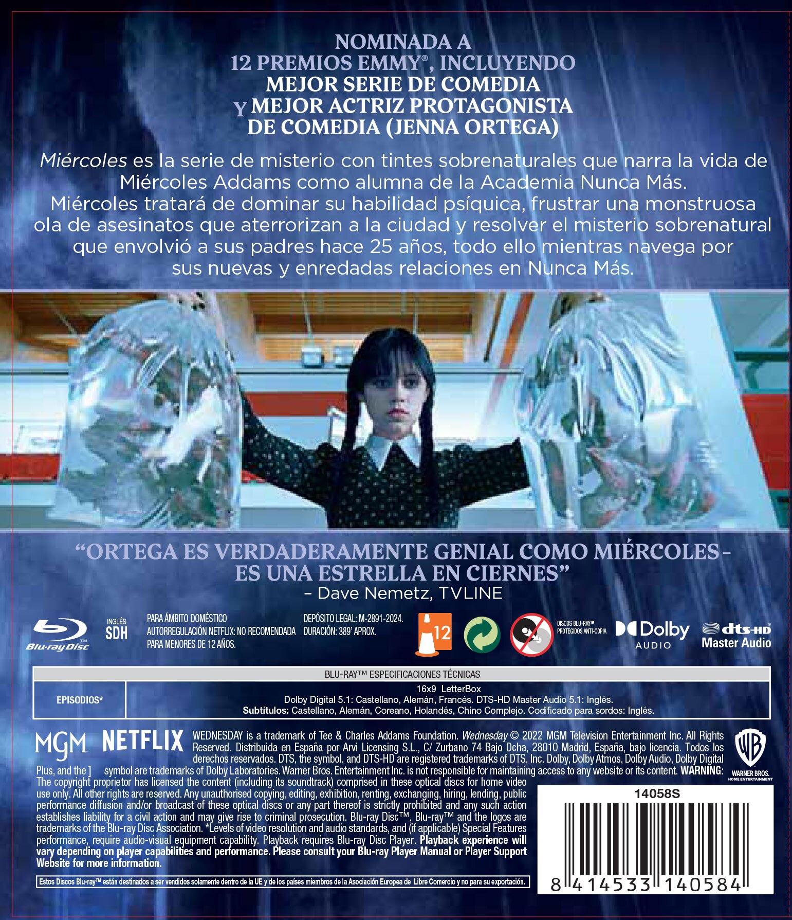 Miércoles. 1ª Temporada (Blu-Ray) 2