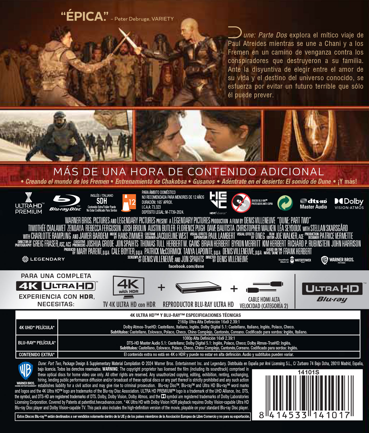 Dune 2 (4K UHD + Blu-Ray) 2
