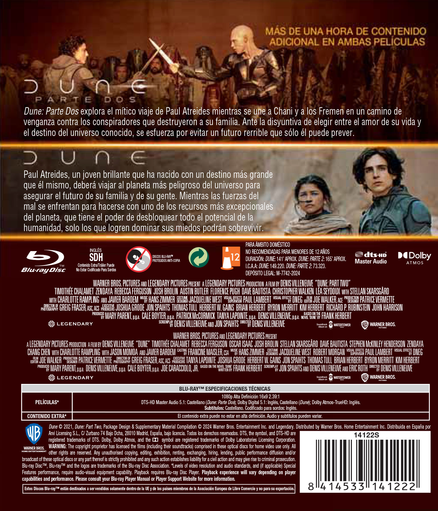 Pack Dune 1-2 (Blu-Ray) 2