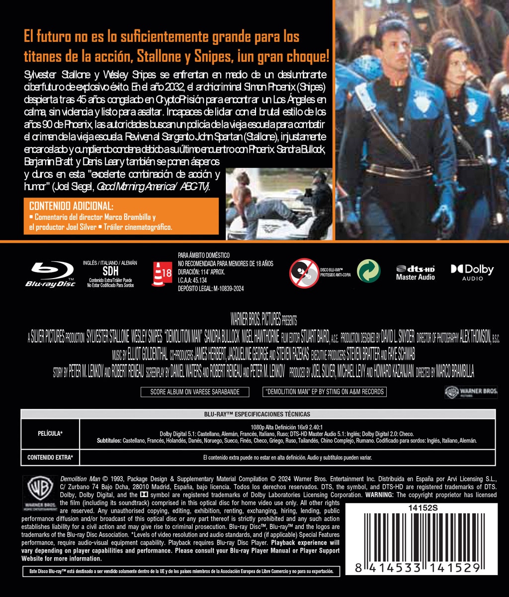 Demolition Man (Blu-Ray) 2