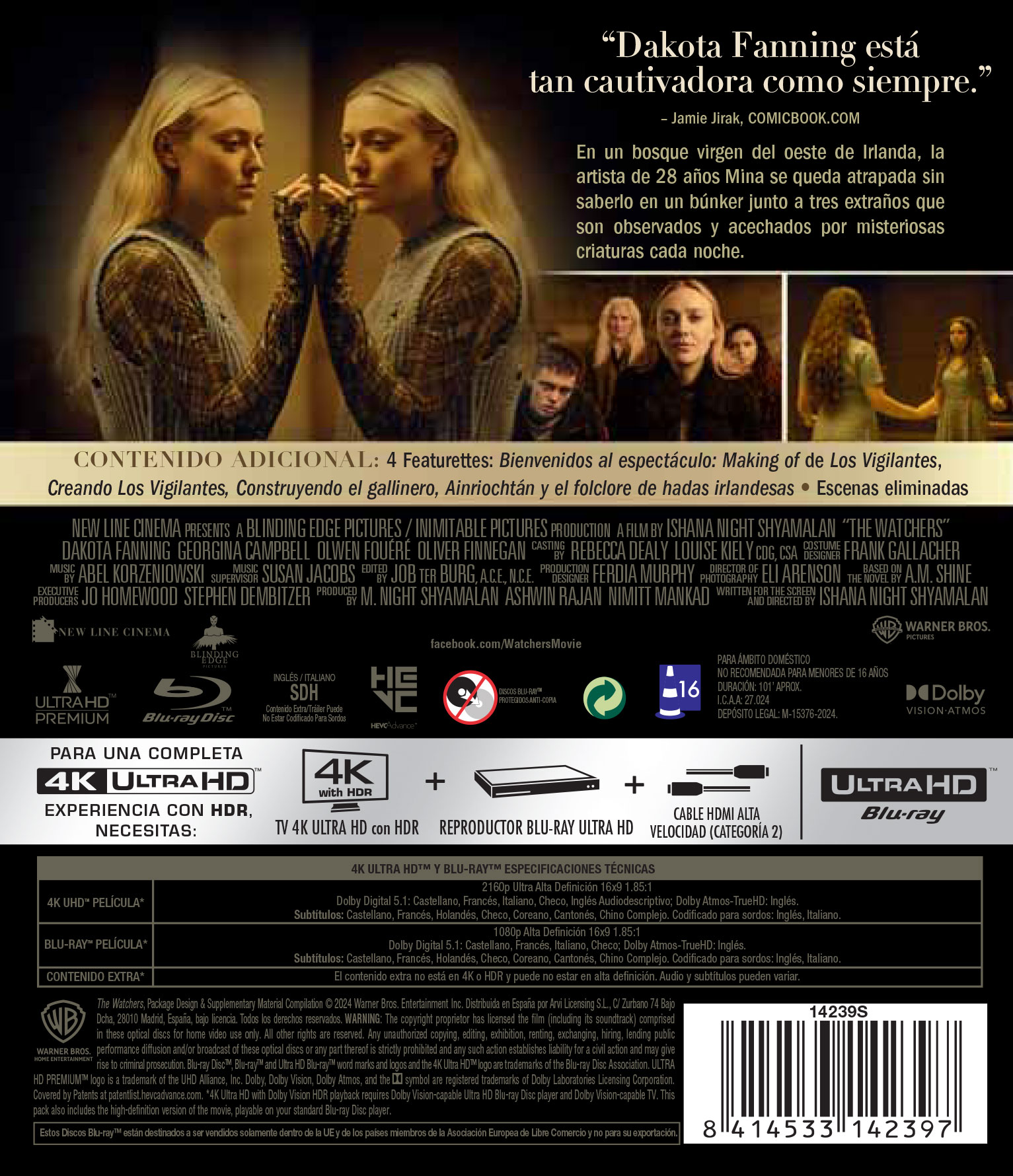 Los vigilantes (4K Ultra HD + Blu-Ray) 2