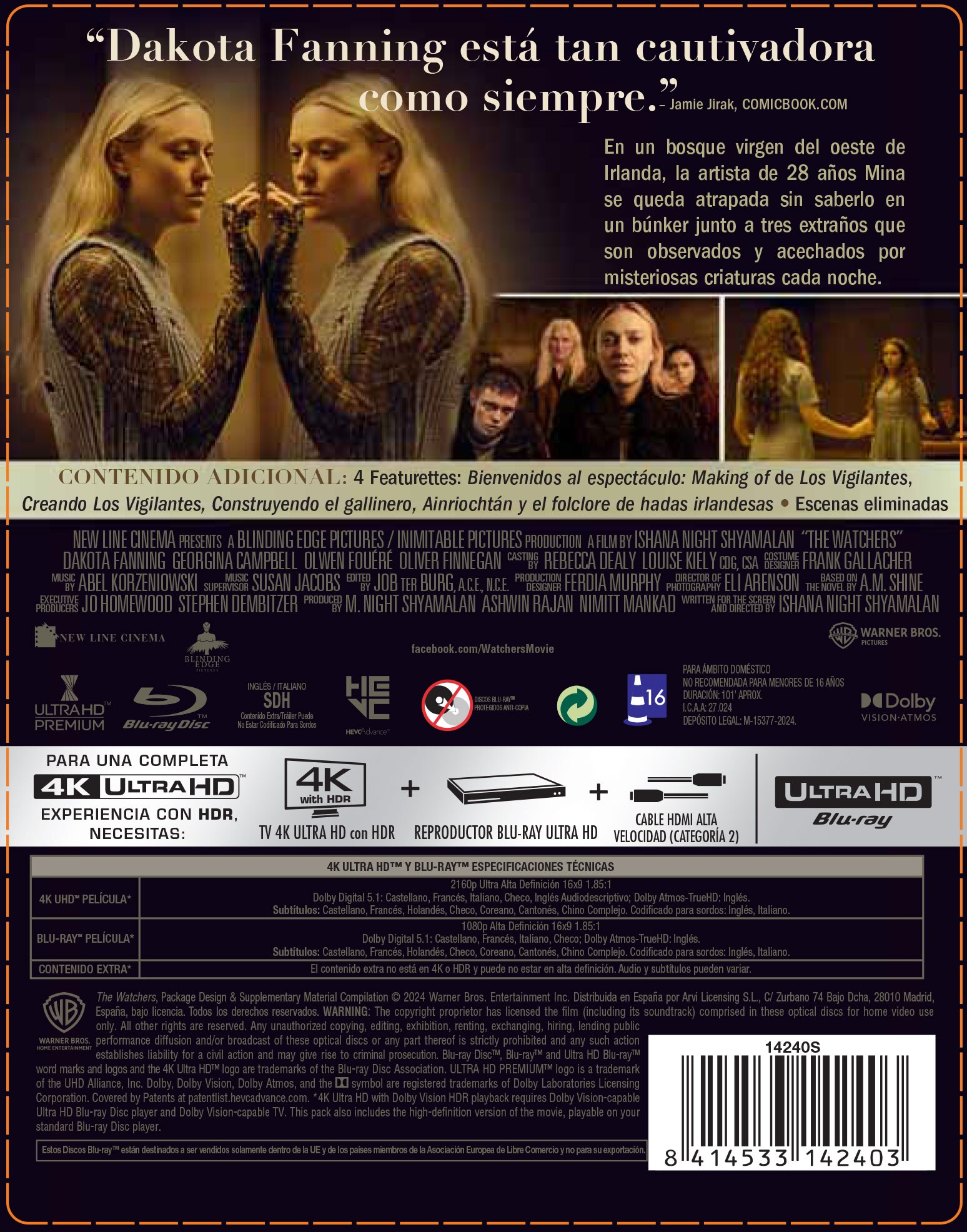 Los vigilantes (Edición Metálica) (4K Ultra HD + Blu-Ray) 2