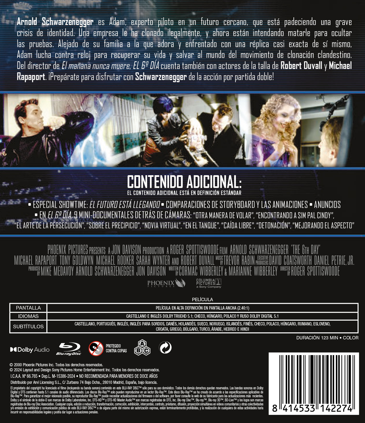 El 6º día (Ed. 2024) (Blu-Ray) 2