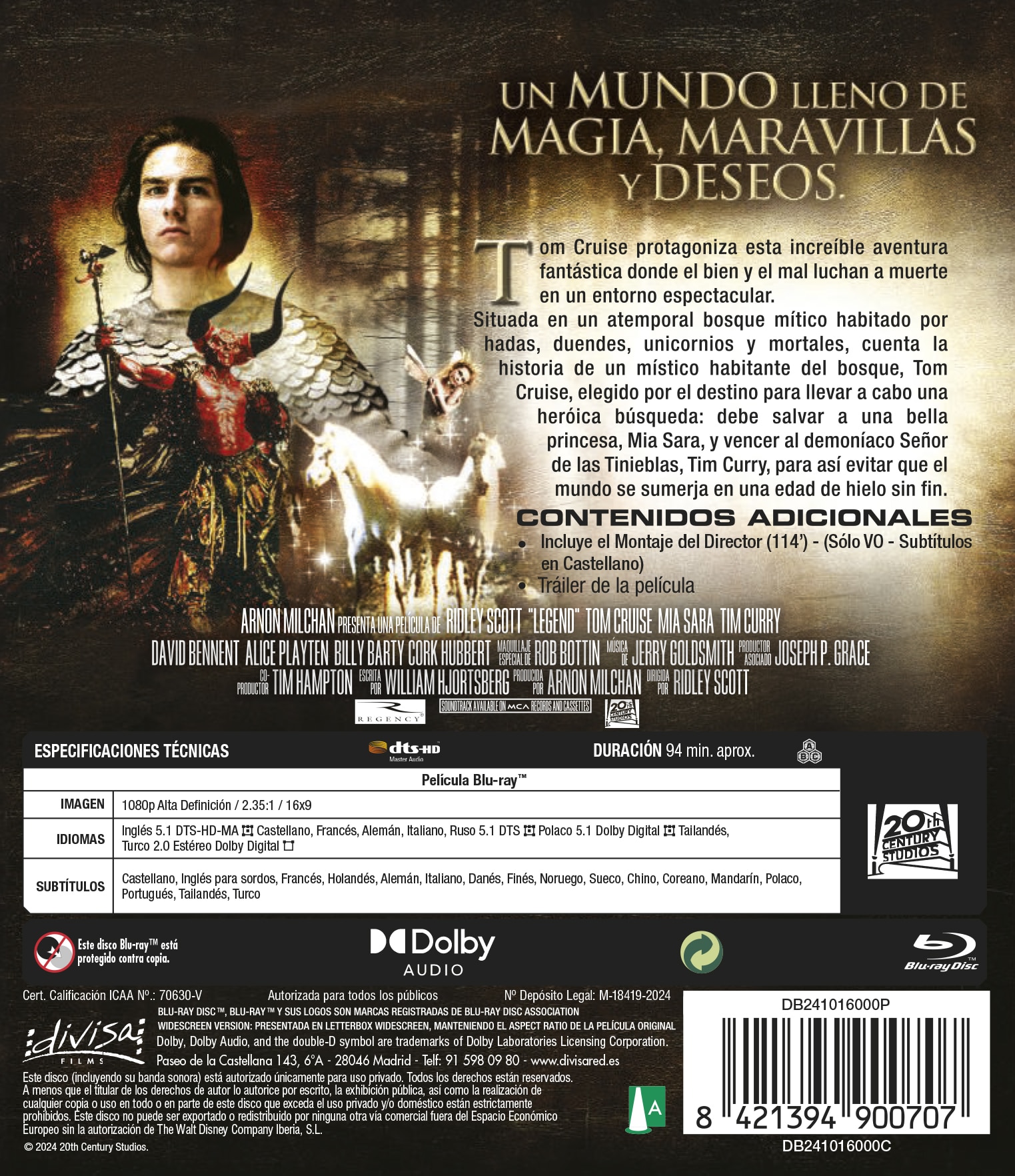 Imagen 2 de Legend (Blu-Ray)