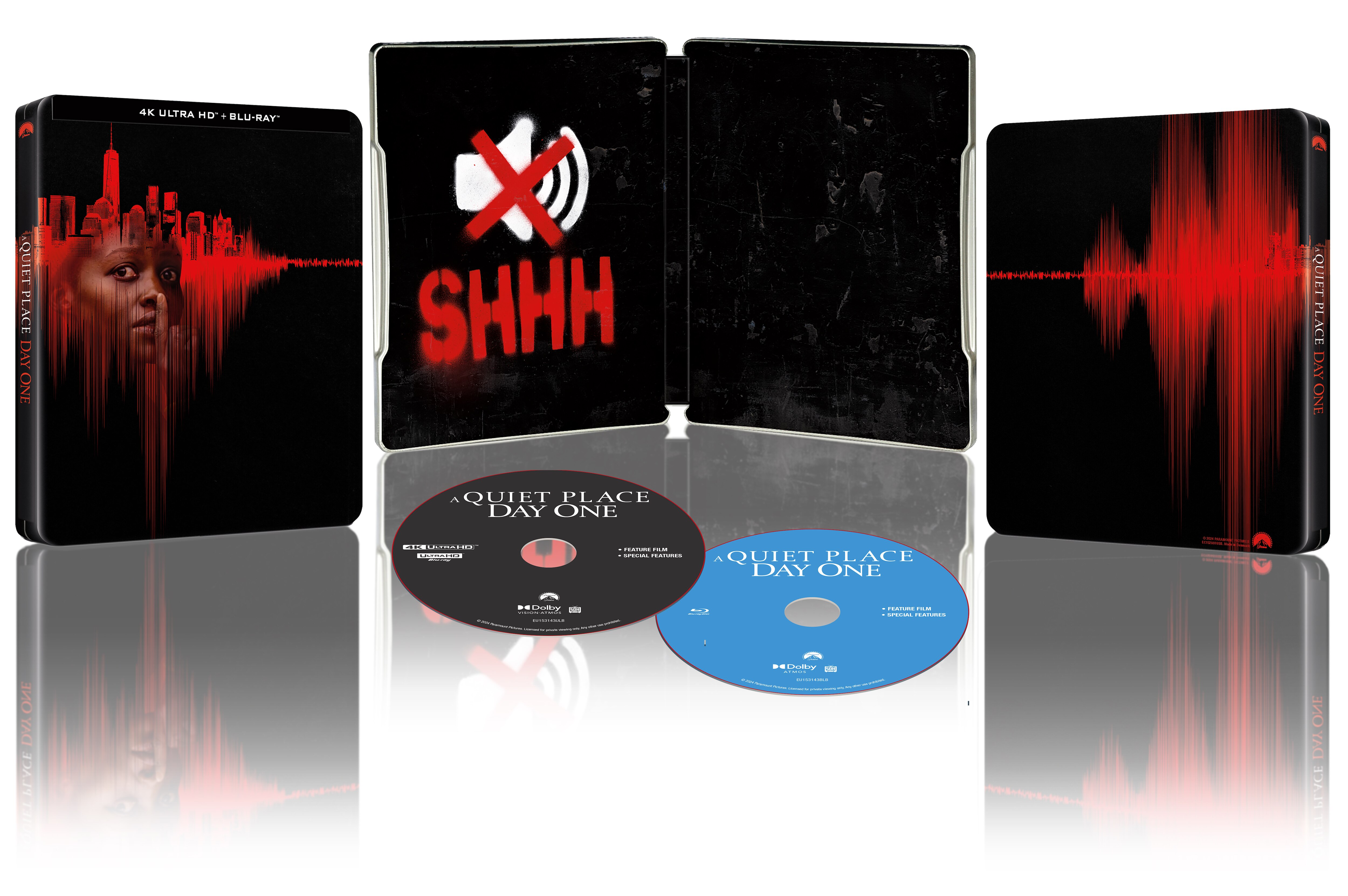 Un lugar tranquilo: Dia 1 (Edición Metálica) (4K Ultra HD + Blu-Ray) 2