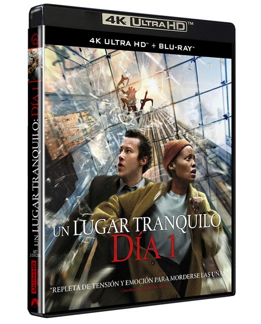 Imagen 0 de Un lugar tranquilo: Dia 1 (4K Ultra HD + Blu-Ray)