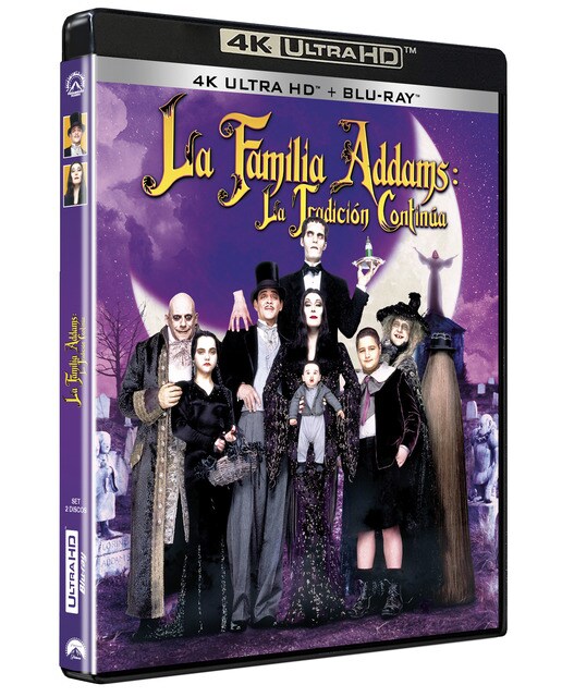 La familia Addams: La tradición continúa (4K Ultra HD + Blu-Ray).