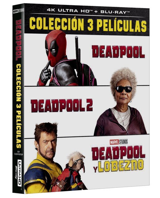 Imagen 0 de Deadpool: Colección 3 películas (4K Ultra HD + Blu-Ray)