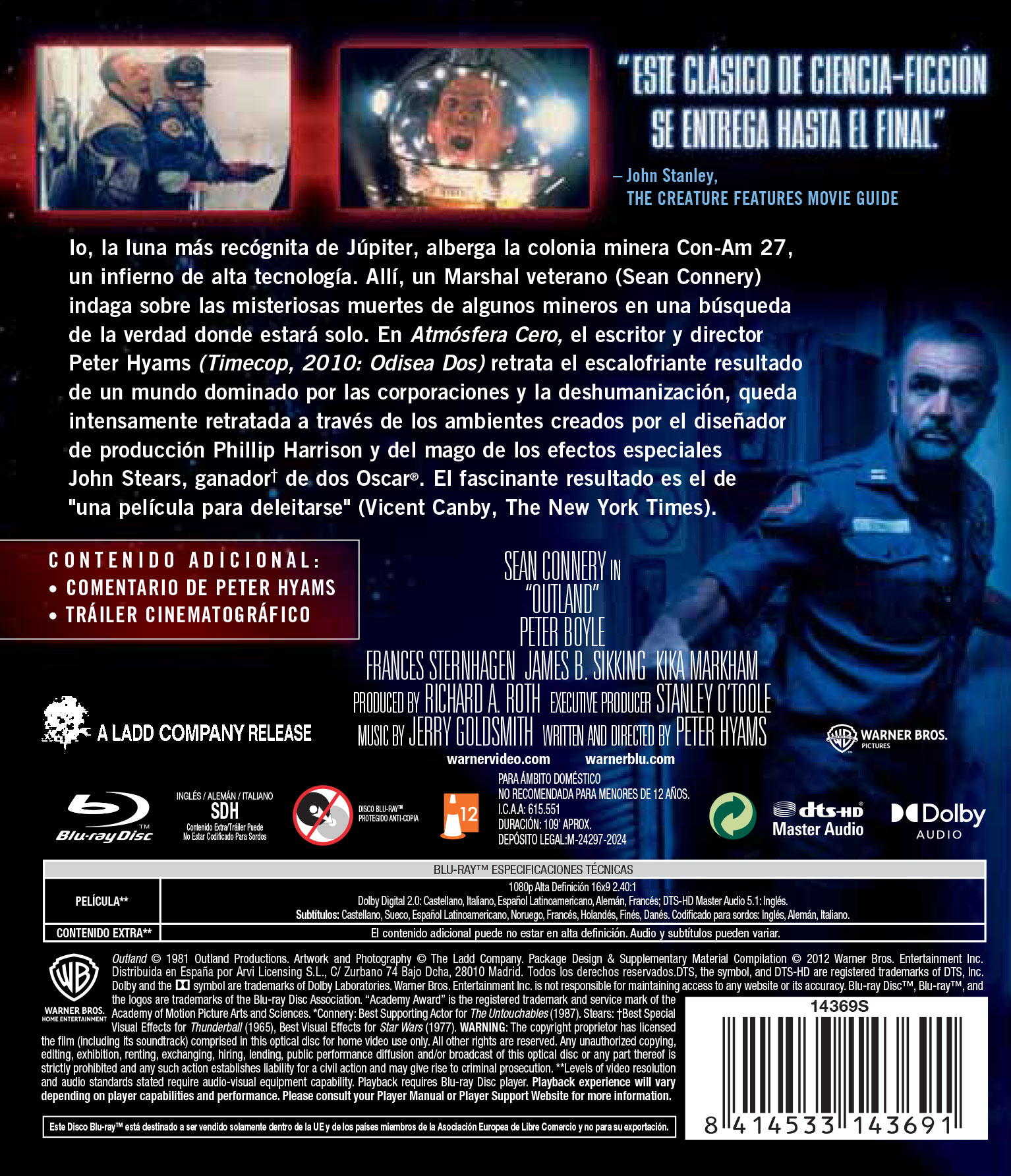 Atmósfera cero (Blu-Ray) 2