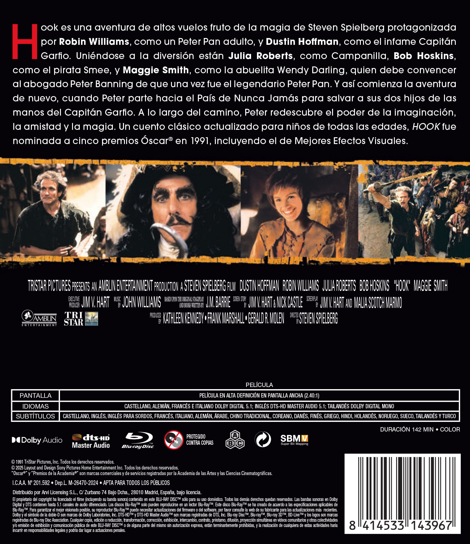Hook (Edición 2025) (Blu-Ray) 2