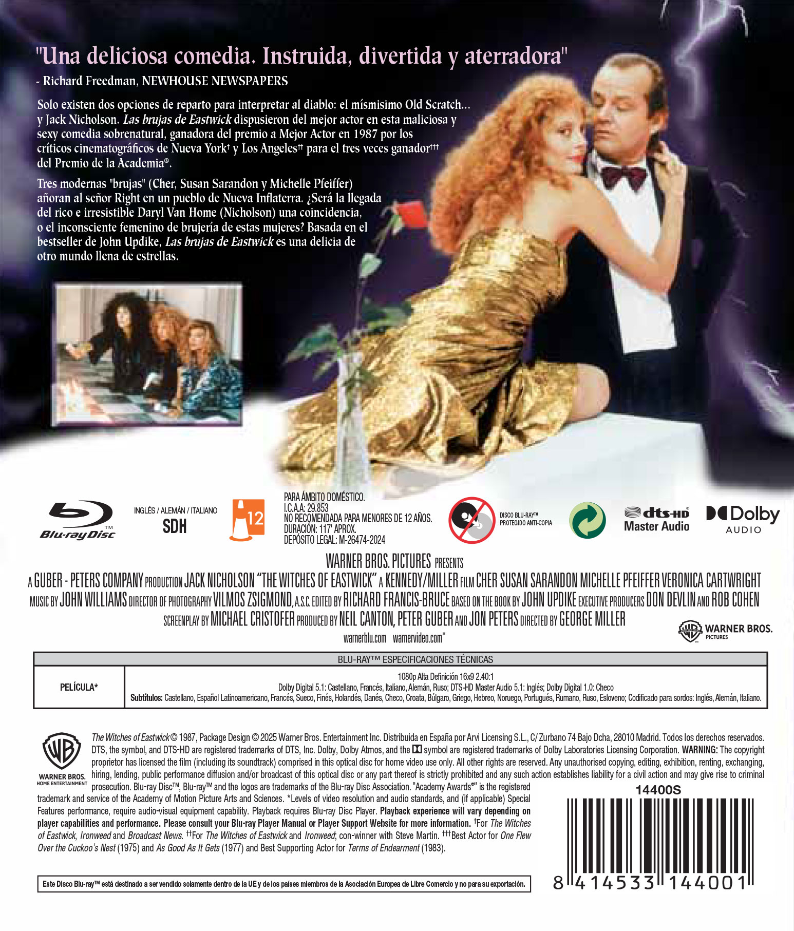 Las brujas de Eastwick (Blu-Ray) 2