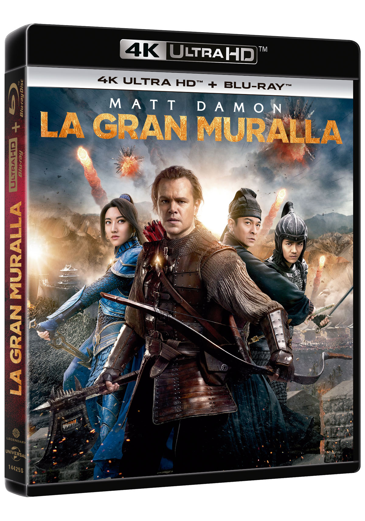 La gran muralla (Edición 2025) (4K Ultra HD + Blu-Ray) 1