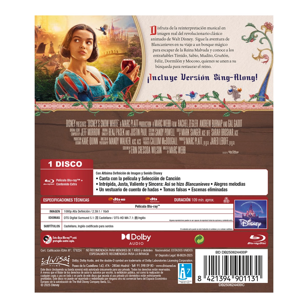 Blancanieves (2025) (Blu-Ray) 2