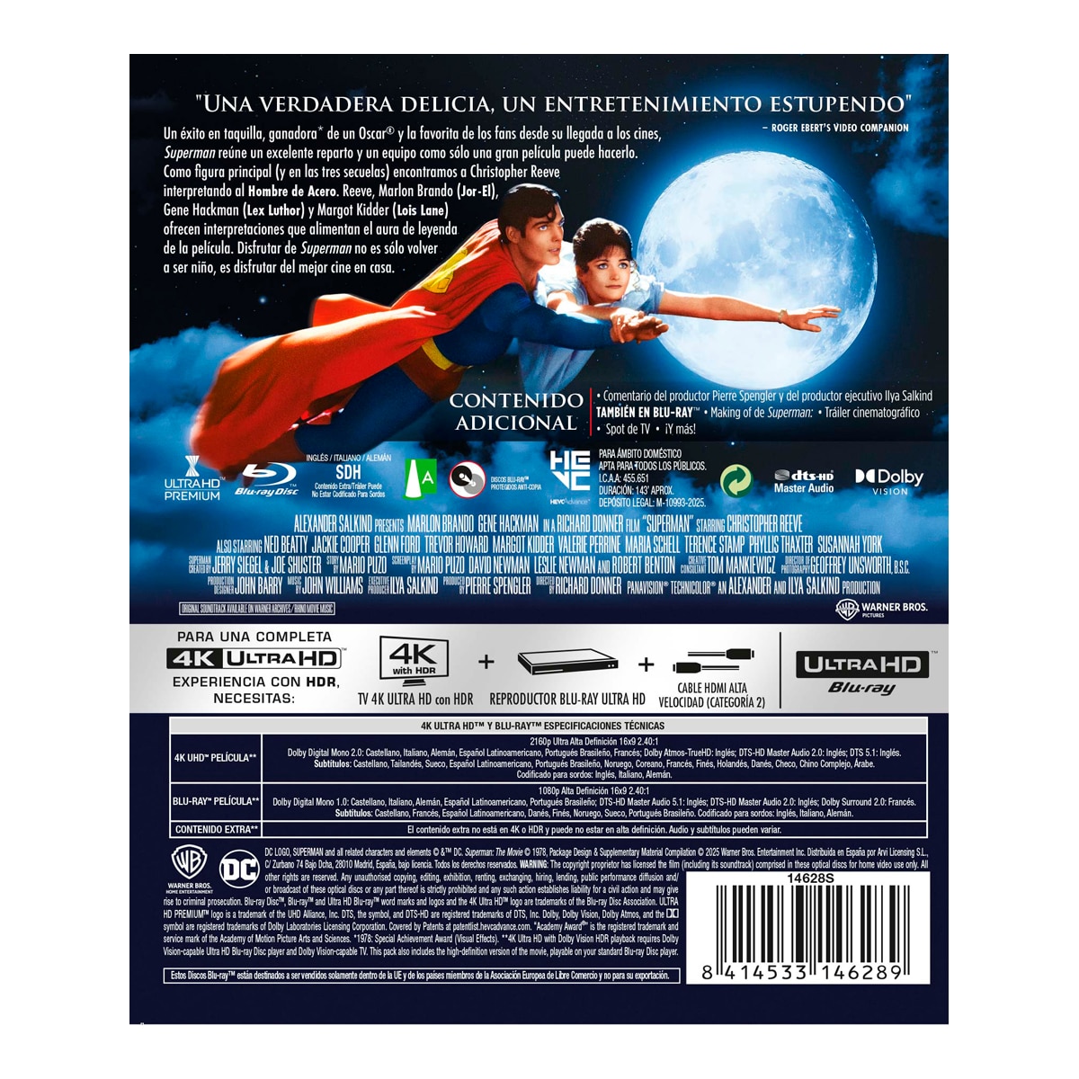 Superman (1978) (4K Ultra HD + Blu-Ray) 2