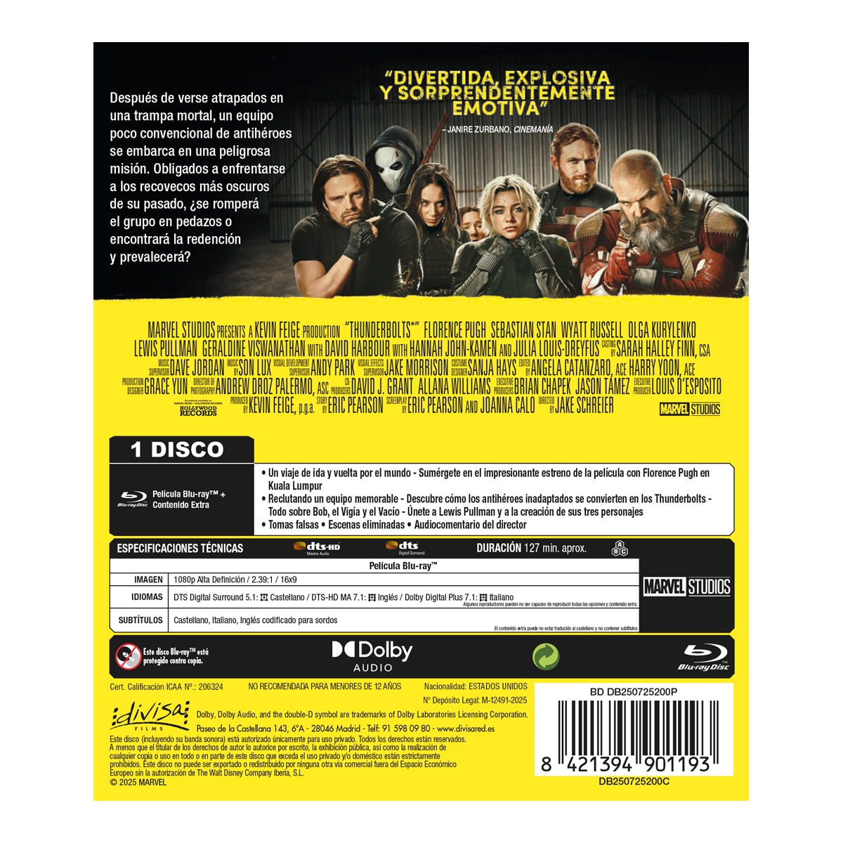 Thunderbolts (Blu-Ray) 2
