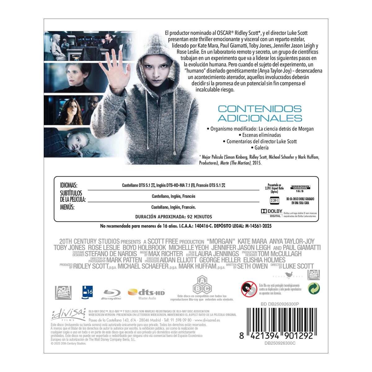Morgan (Blu-Ray) 2