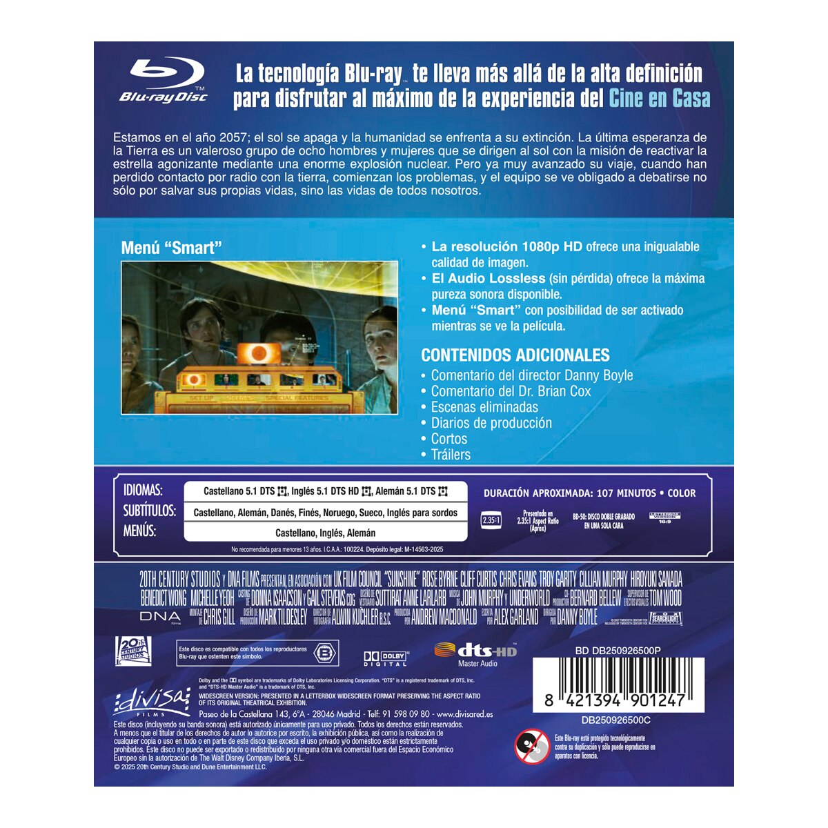 Imagen 2 de Sunshine (Blu-Ray)