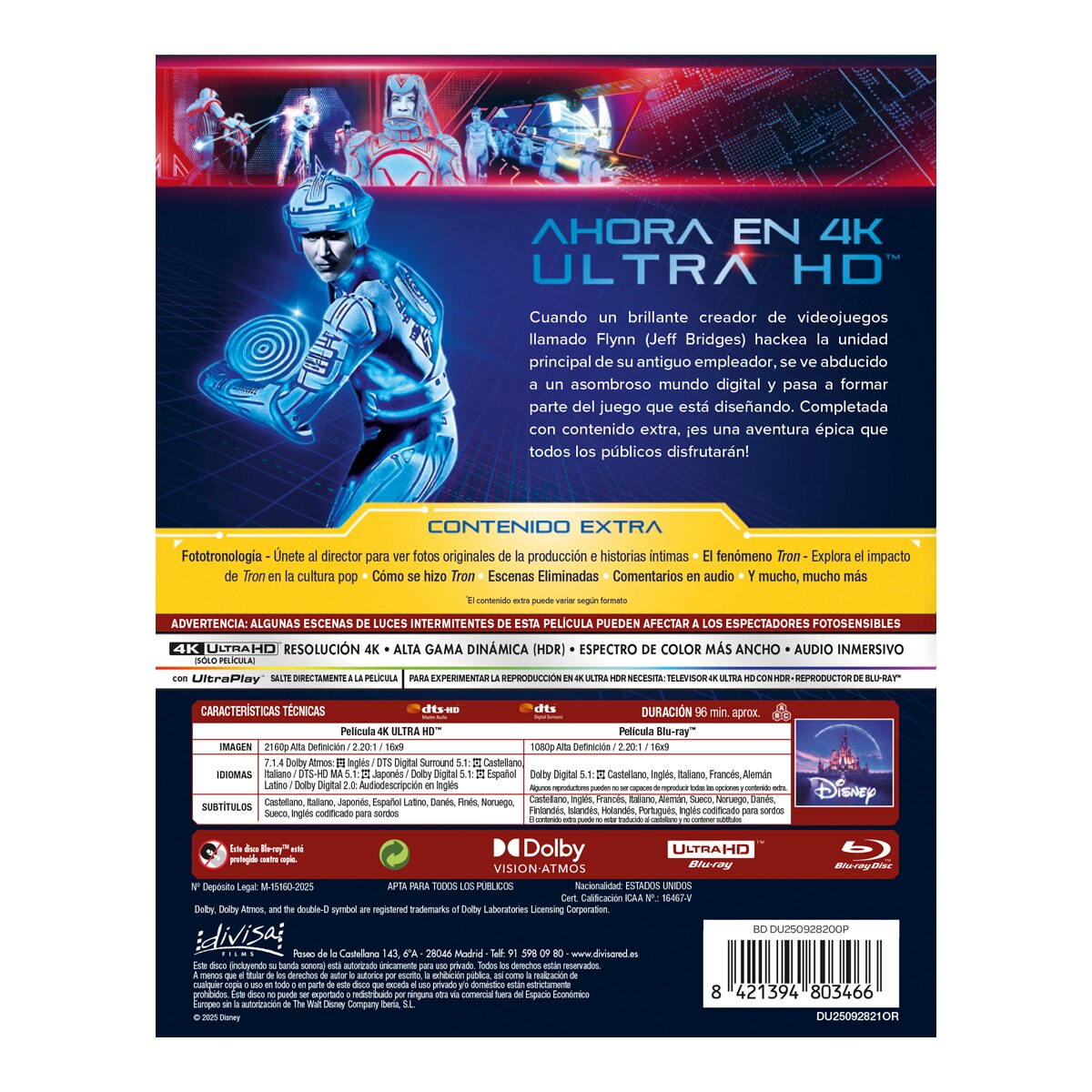 Tron (4K Ultra HD + Blu-Ray) 2