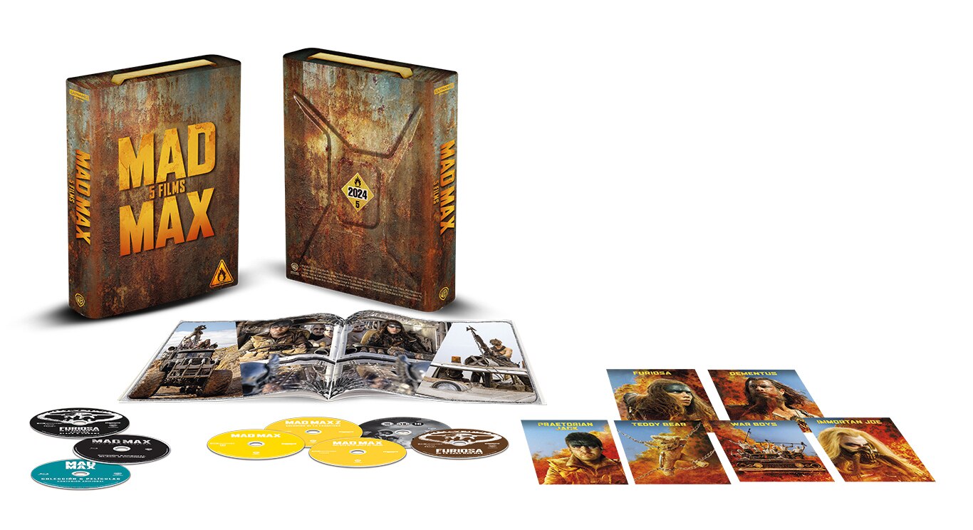 Colección Mad Max 1-5 Petrol Tank (4K Ultra HD + Blu-Ray) 2