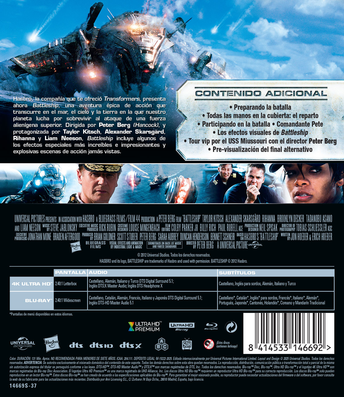 Battleship (4K Ultra HD + Blu-Ray) 2