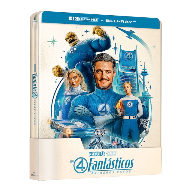 Imagen 0 de Los 4 fantásticos: Primeros pasos (Edición Metálica) (4K Ultra HD + Blu-Ray)