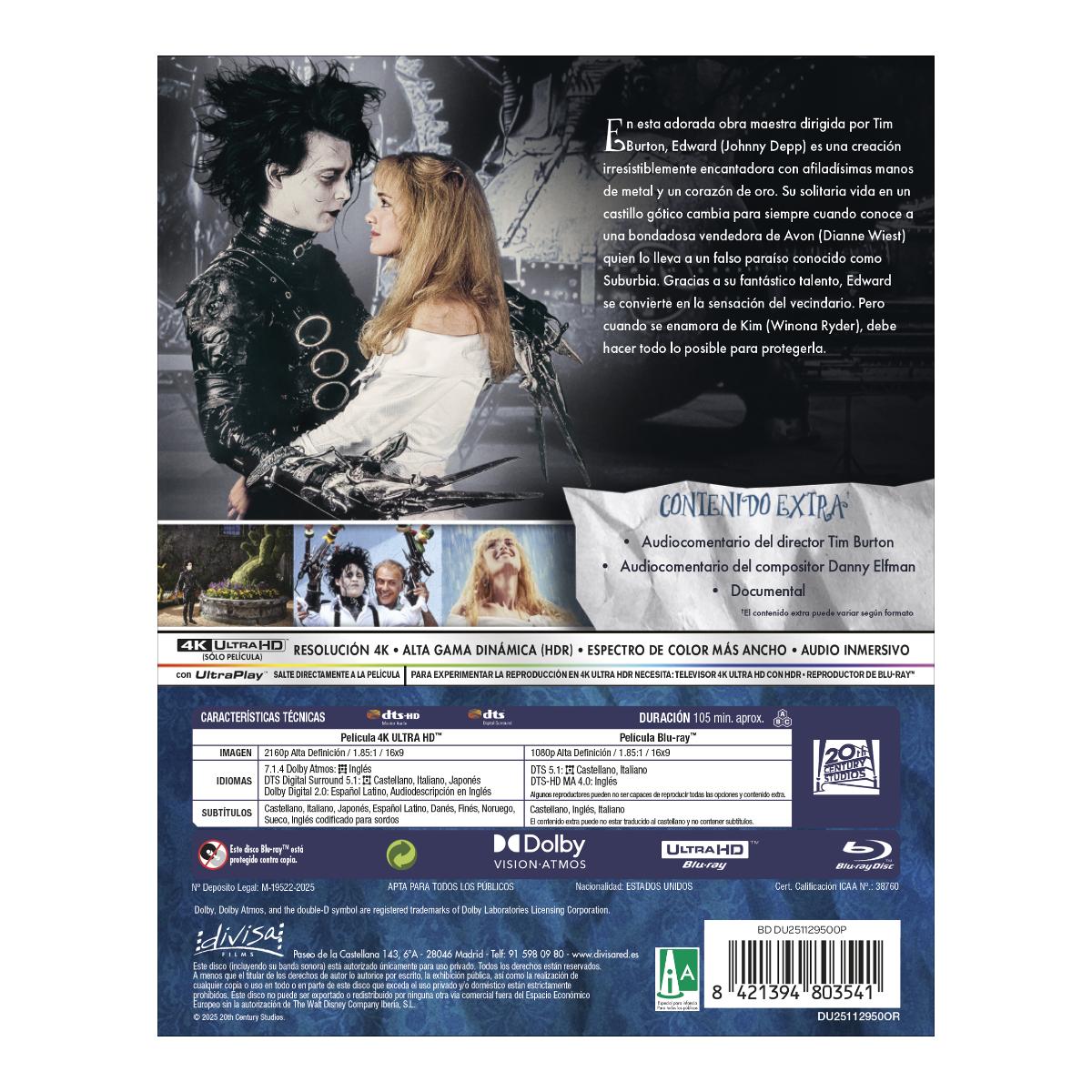 Eduardo Manostijeras (4K Ultra HD + Blu-Ray) 2