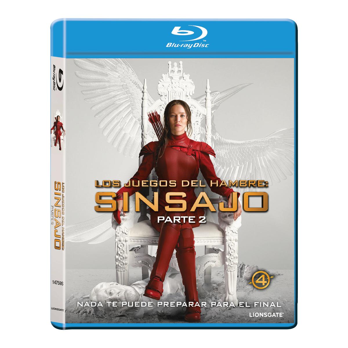 Imagen 0 de Los juegos del hambre 4: Sinsajo. Parte 2 (Blu-Ray)