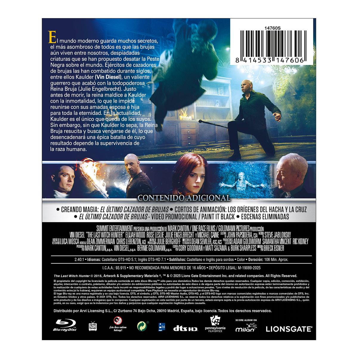 El último cazador de brujas (Blu-Ray) 2