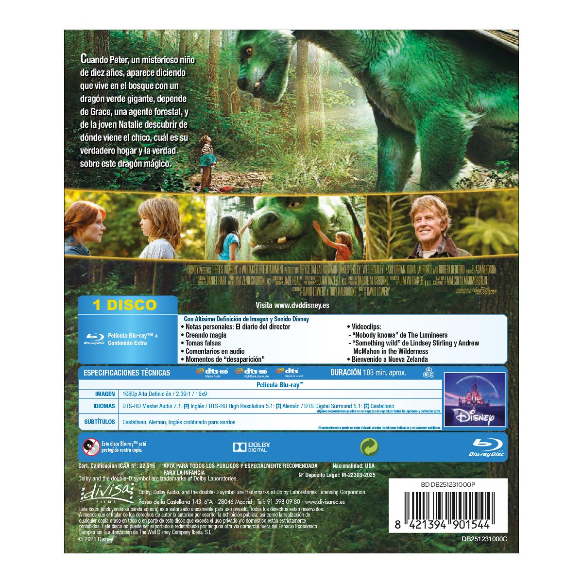 Peter y el dragón (Blu-Ray) 2