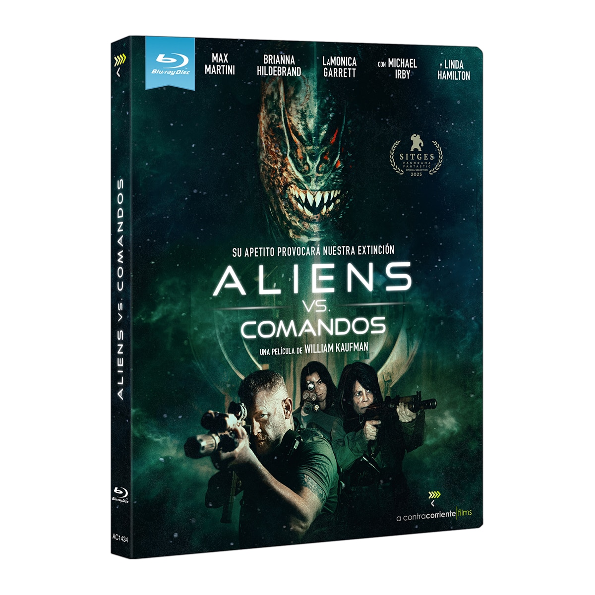 Aliens vs. Comandos (Blu-Ray).