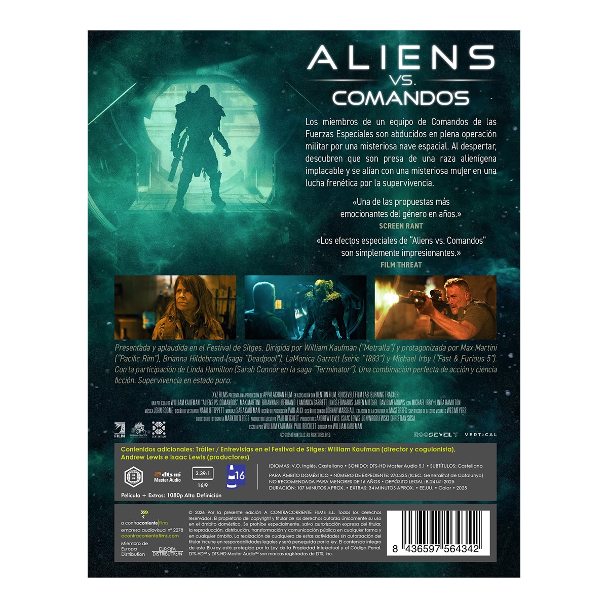 Aliens vs. Comandos (Blu-Ray) 3