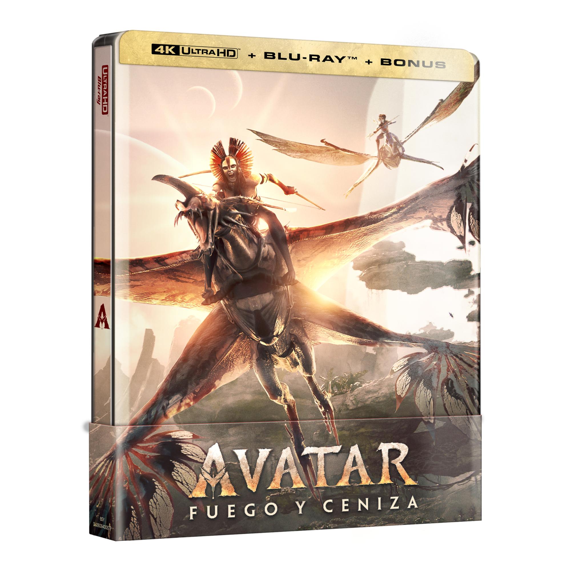 Imagen 0 de Avatar: Fuego y ceniza (Edición Metálica) (4K Ultra HD + Blu-Ray)