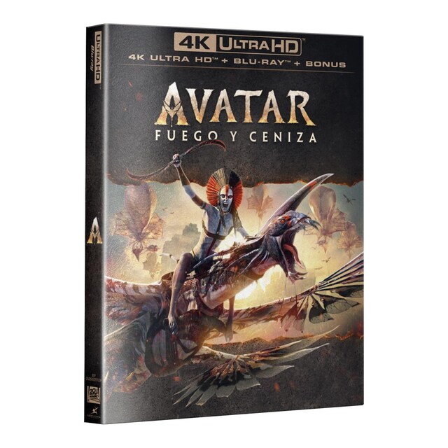Avatar: Fuego y ceniza (4K Ultra HD + Blu-Ray)