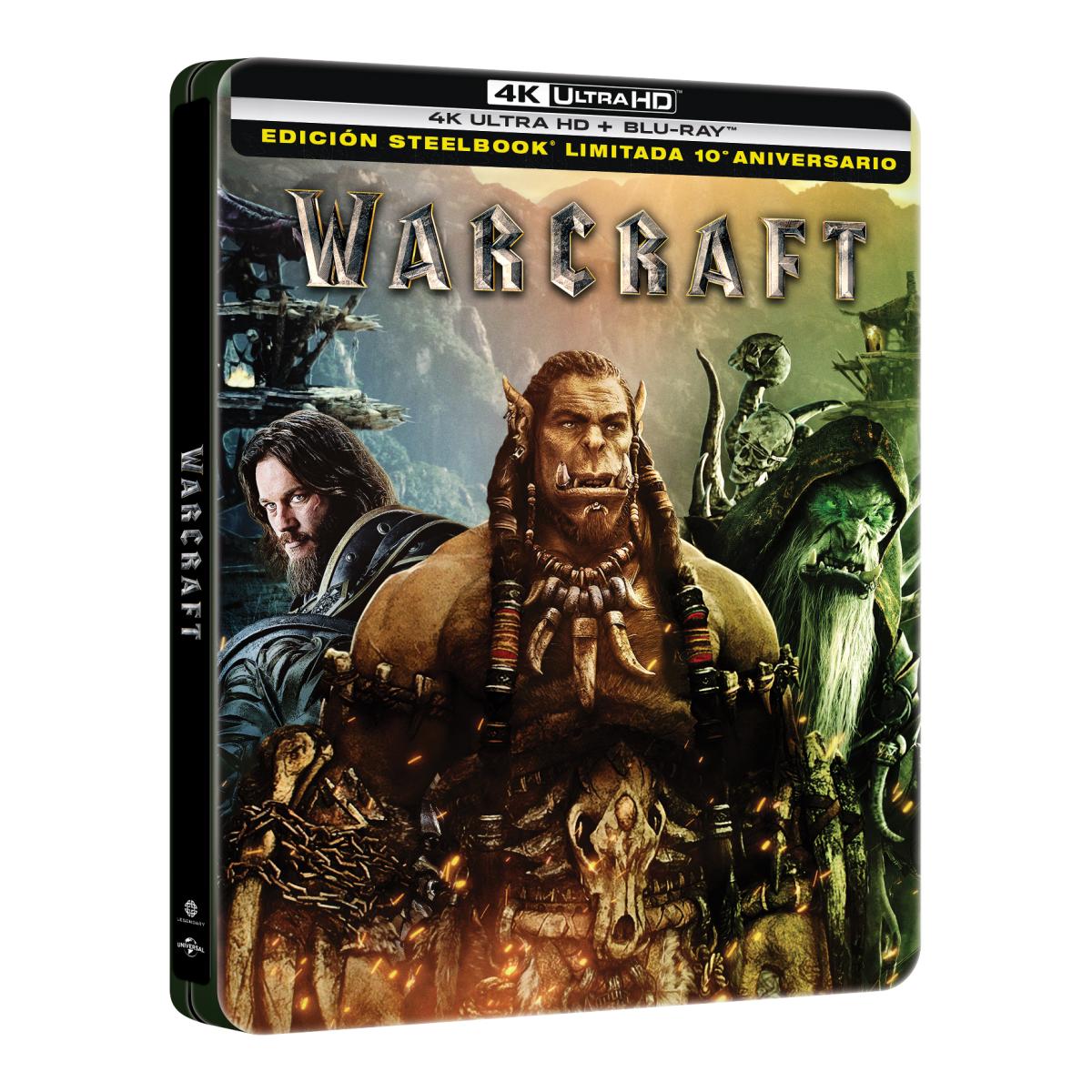 Imagen 0 de Warcraft (Edición Metálica) (4K Ultra HD + Blu-Ray)