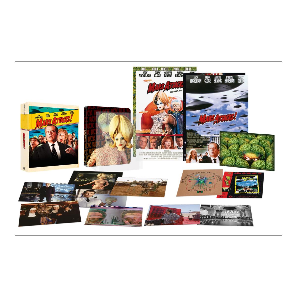 Mars Attacks! (4K UHD + BD) Edición metálica - UCE 2
