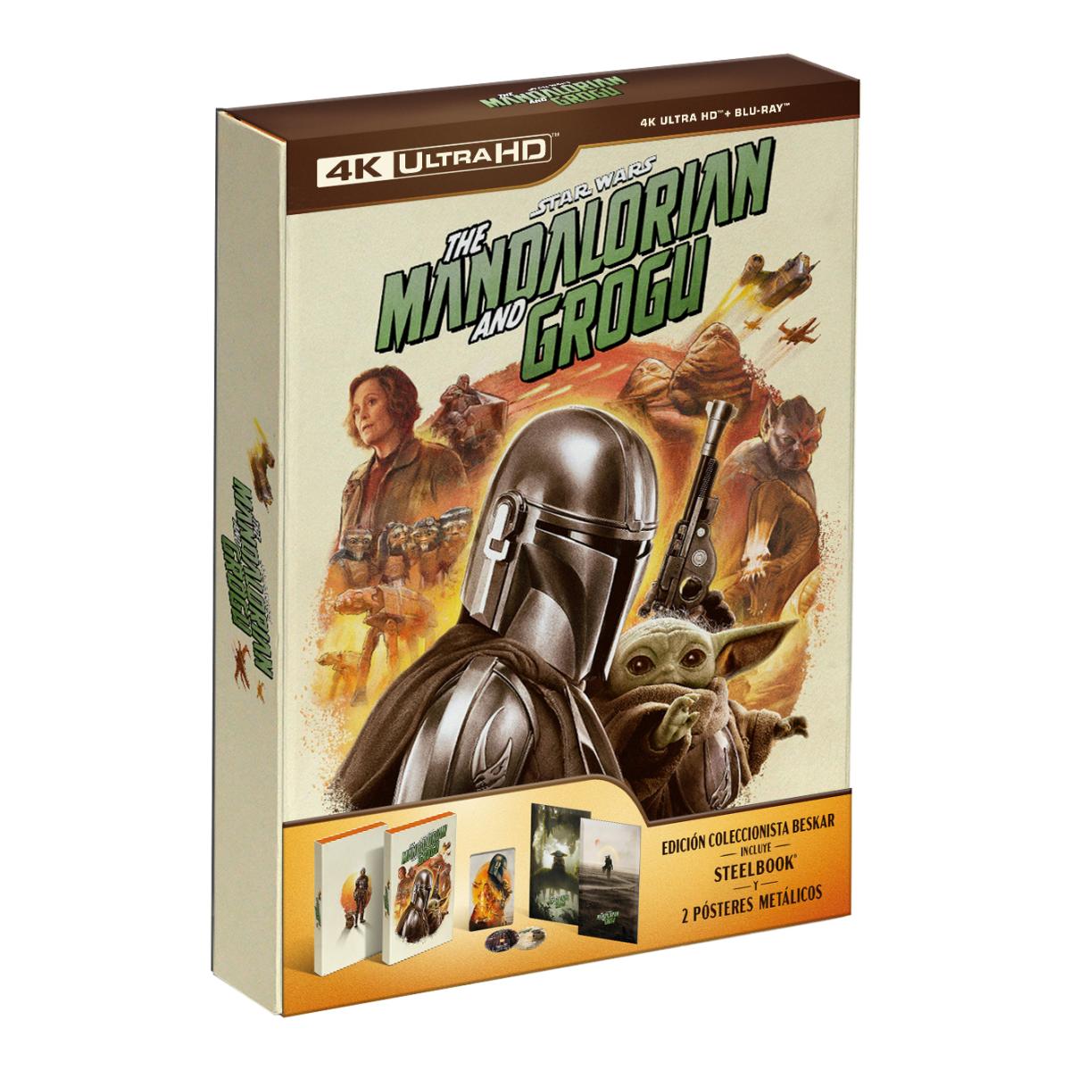 Imagen 0 de Star Wars: The Mandalorian and Grogu (Edición Coleccionista Beskar Metálica) (4K Ultra HD + Blu-Ray)